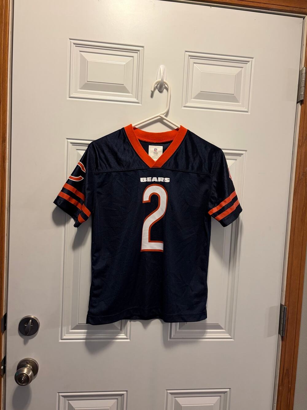 NFL Youth Chicago Bears D.J. Moore #2 Jersey Size Large